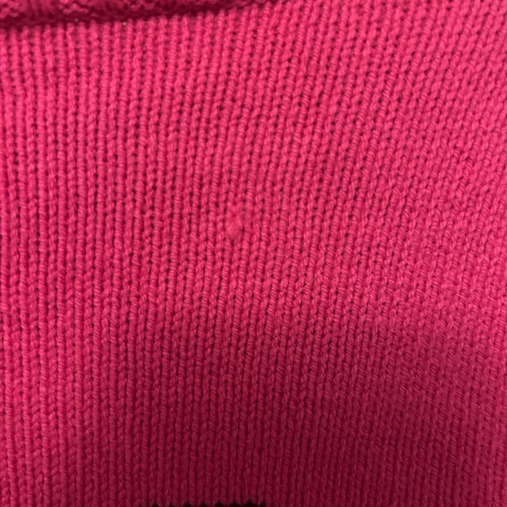 Betsey Johnson Pink Marilyn Monroe Cropped Cardigan Sweater Y2K - Picture 6 of 6